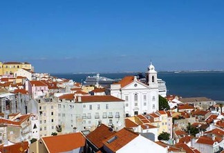 Miradouros de Alfama em Lisboa