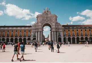 Praça do Comércio ou Terreiro do Paço em Lisboa