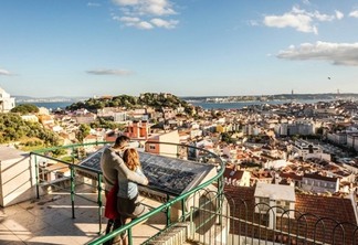 Melhores mirantes em Lisboa