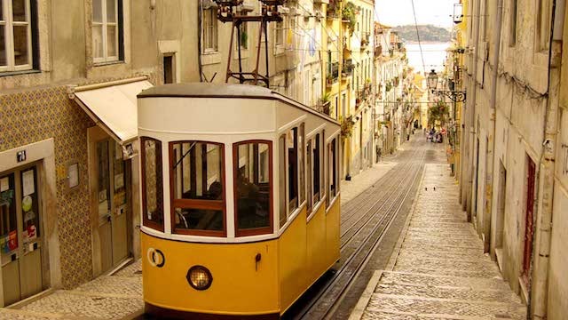 Bondinho em Lisboa