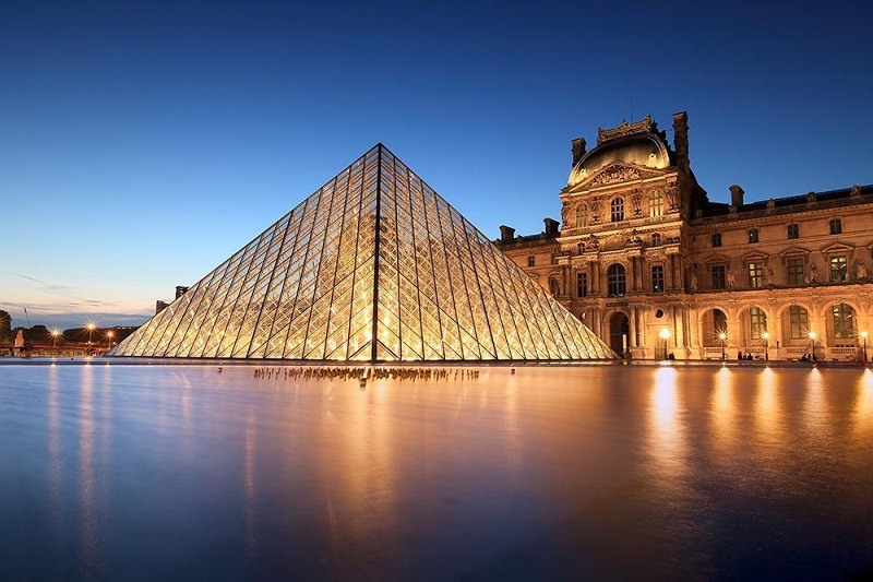Museu do Louvre em Paris, França