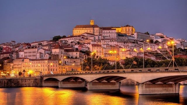 Vista de Coimbra e do Rio Mondego