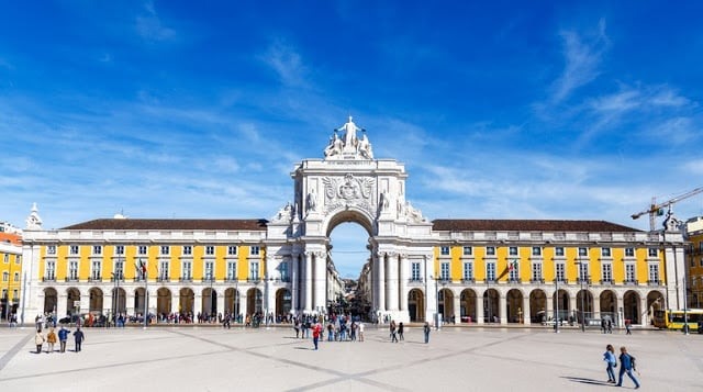 Praça do Comércio em Lisboa