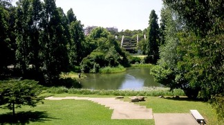 Jardins do Gulbenkian em Lisboa