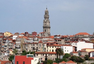 Torre dos Clérigos no Porto
