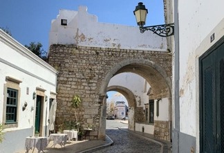 Cidade de Faro no Algarve