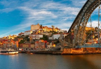 Mapa turístico do Porto
