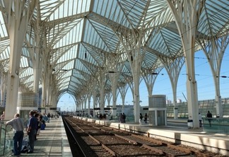 Viagem de trem de Lisboa a Coimbra