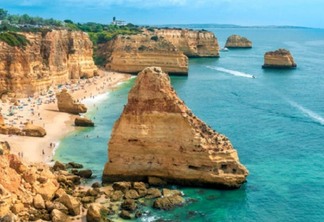 Praias mais turísticas do Algarve