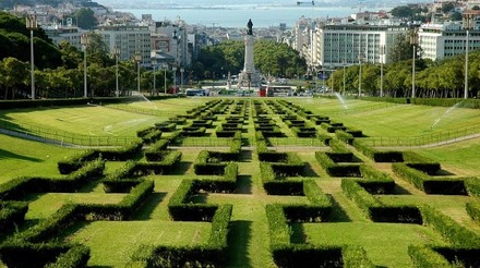Parque Eduardo VII em Lisboa