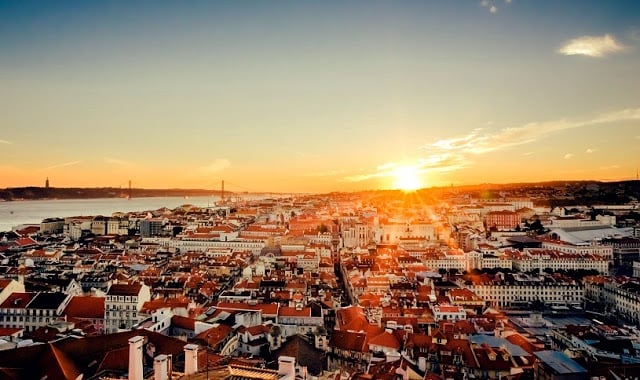 Lisboa - pôr do Sol e vistas