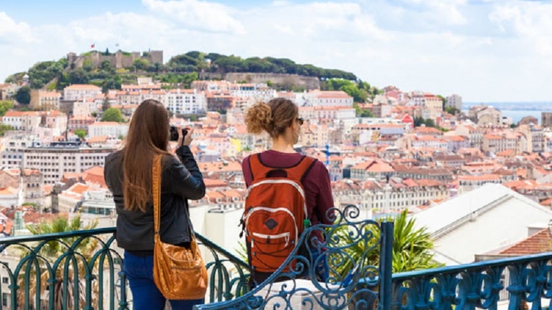 Mirador en Lisboa