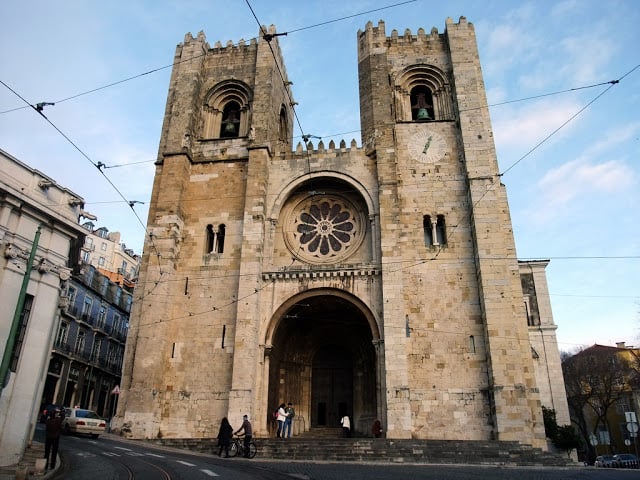 Sé de Lisboa em Portugal