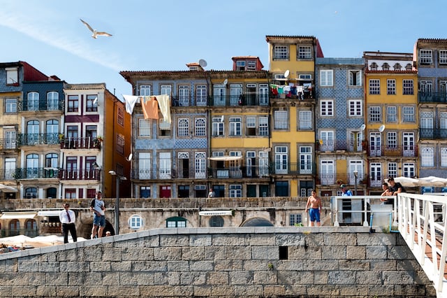 Centro histórico no Porto