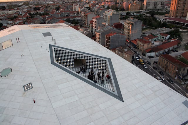 Terraço da Casa da Música no Porto