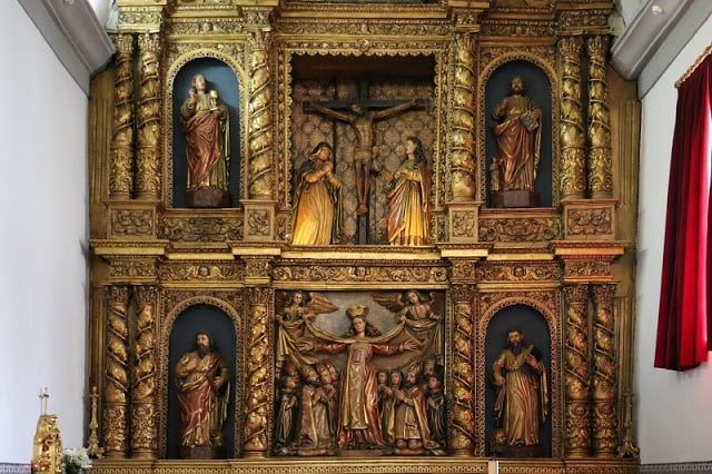Altar-mor maneirista da Igreja da Misericórdia em Bragança