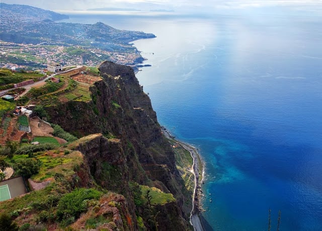 Cabo Girão na Ilha da Madeira em Portugal