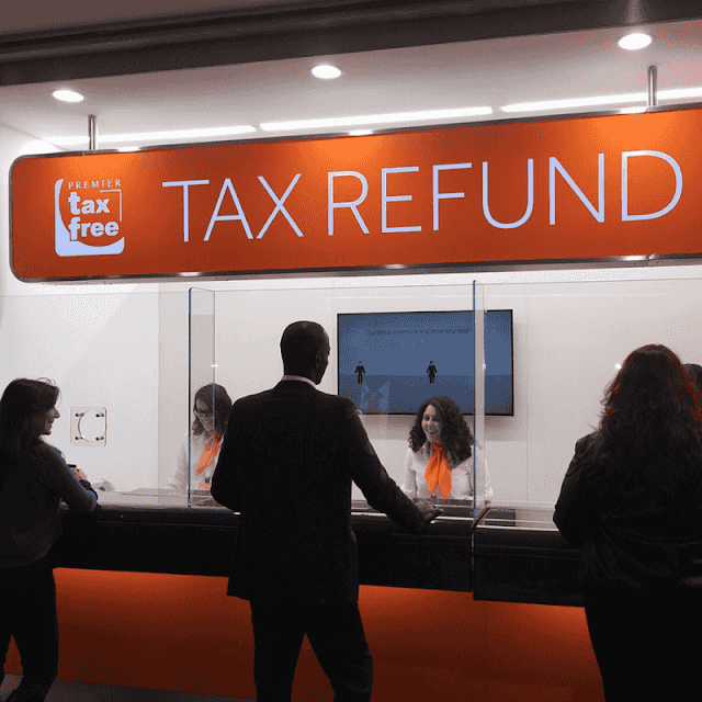 Tax Refund no aeroporto