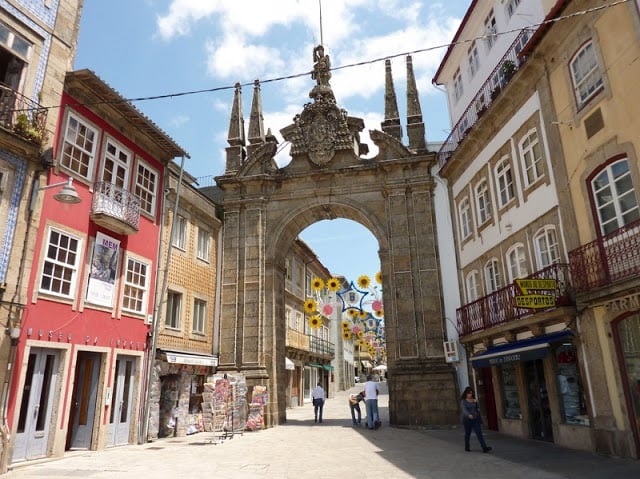 Arco da Porta Nova em Braga