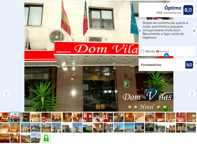 Hotel Dom Vilas em Braga