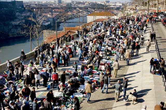 Uma das edições do Flea Market no Porto