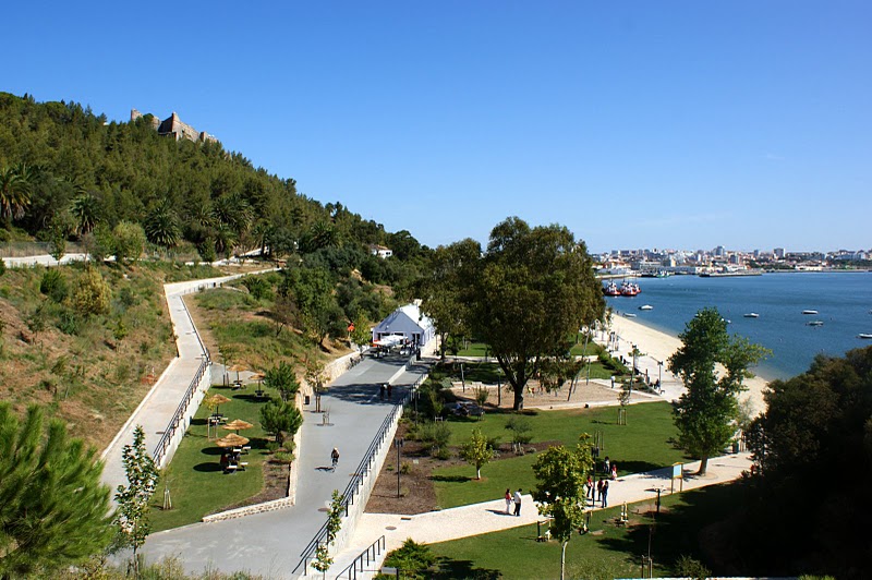 Parque Urbano de Albarquel em Setúbal