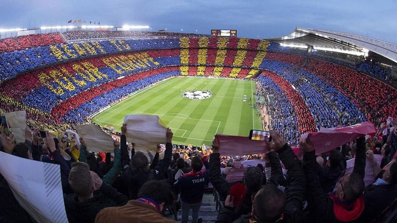 Estádio Camp Nou do Barcelona