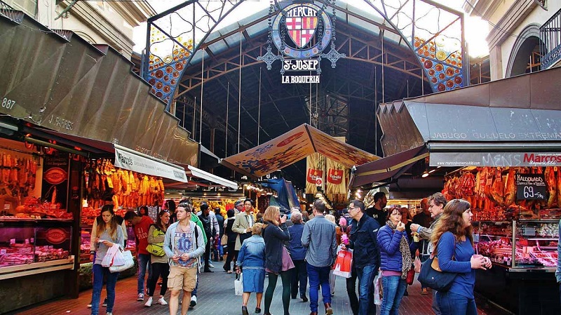 Roteiro ideal de 10 dias por Portugal e Espanha: Mercado La Boqueria, Barcelona