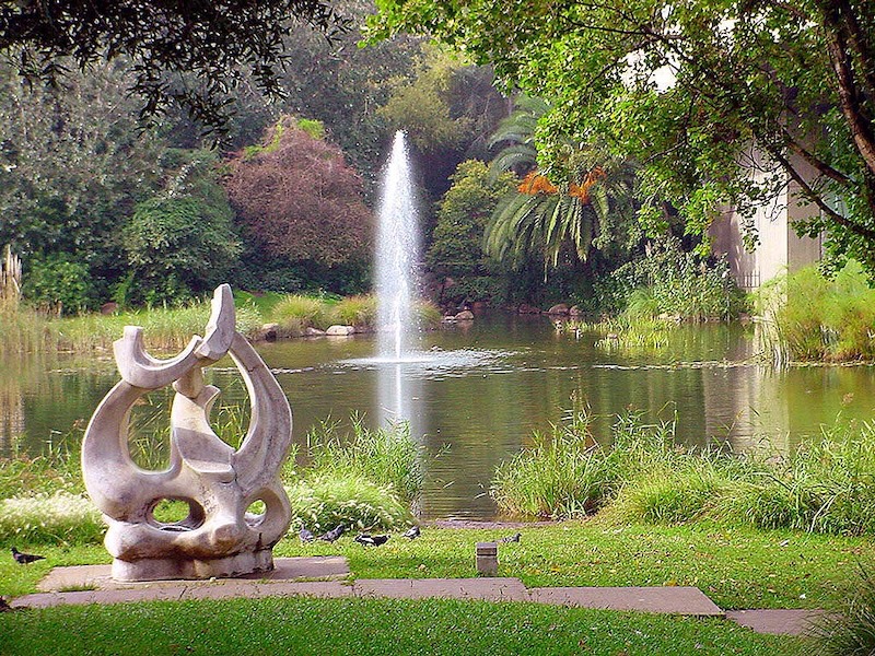 Jardins do Gulbenkian em Lisboa