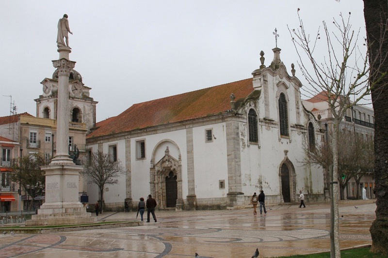Igreja de São Julião de Setúbal na Praça Bocage