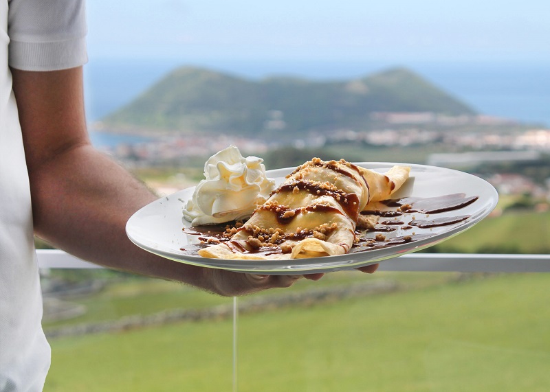 Sobremesa do Restaurante Quinta dos Açores na Ilha Terceira
